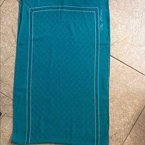 Chic Teal Long Scarf